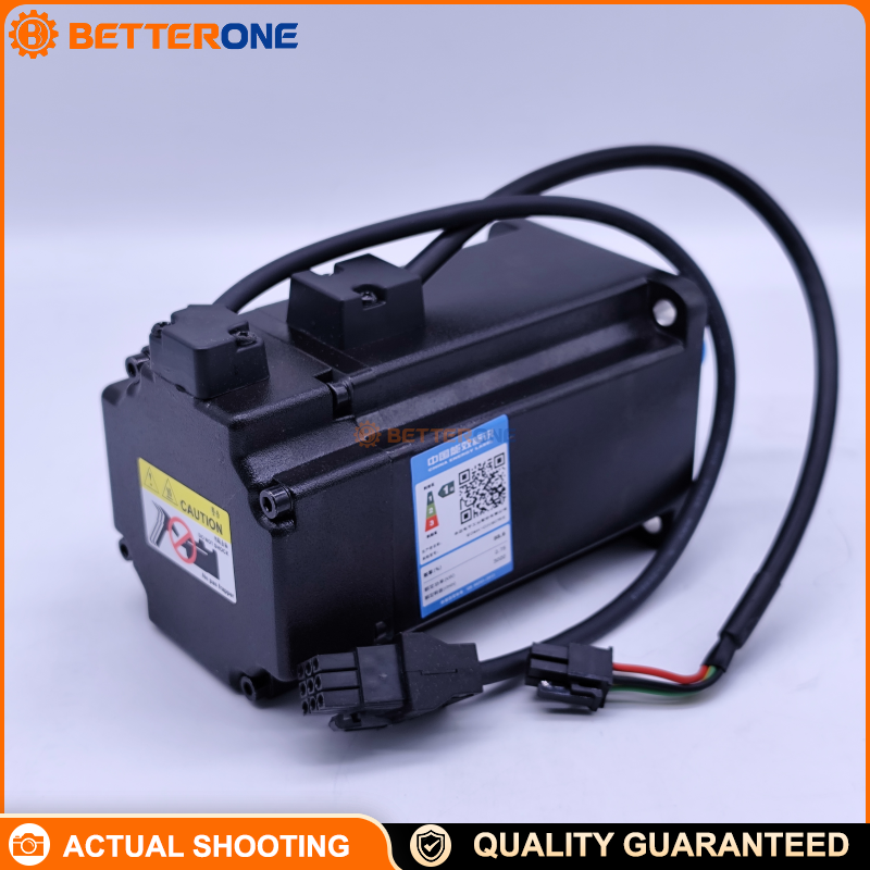 Delta ECMA-C20807RS AC Servo Motor, 0.75kW (Often Listed as 700W), 220VAC, 3000rpm, 2.39N·m Rated Torque, Incremental Encoder, 80mm Frame, 19mm Keyway Shaft, Oil Seal, No Brake