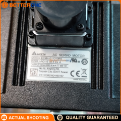 Delta ECMA-E11310RS AC Servo Motor, 1kW, 220VAC, 2000rpm, Rated Torque 4.77N·m, Max Torque 14.3N·m, Incremental Encoder (20-bit), 130×130mm Frame, 22mm Keyed Shaft, Oil Seal, Cable w/ Connector