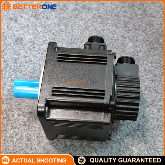 Delta ECMA-E11310RS AC Servo Motor, 1kW, 220VAC, 2000rpm, Rated Torque 4.77N·m, Max Torque 14.3N·m, Incremental Encoder (20-bit), 130×130mm Frame, 22mm Keyed Shaft, Oil Seal, Cable w/ Connector
