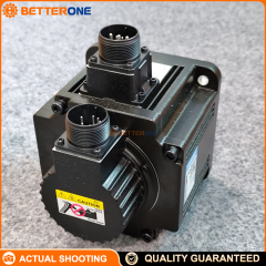 Delta ECMA-E11310RS AC Servo Motor, 1kW, 220VAC, 2000rpm, Rated Torque 4.77N·m, Max Torque 14.3N·m, Incremental Encoder (20-bit), 130×130mm Frame, 22mm Keyed Shaft, Oil Seal, Cable w/ Connector