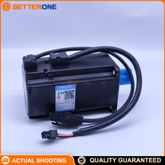 Delta ECMA-J10807RS AC Servo Motor, 750W (0.75kW), 400VAC (380–480V), 3000rpm, Rated Torque 2.39N·m, Incremental Encoder, 80mm Frame, 19mm Keyed Shaft, Length 138.3mm, No Brake