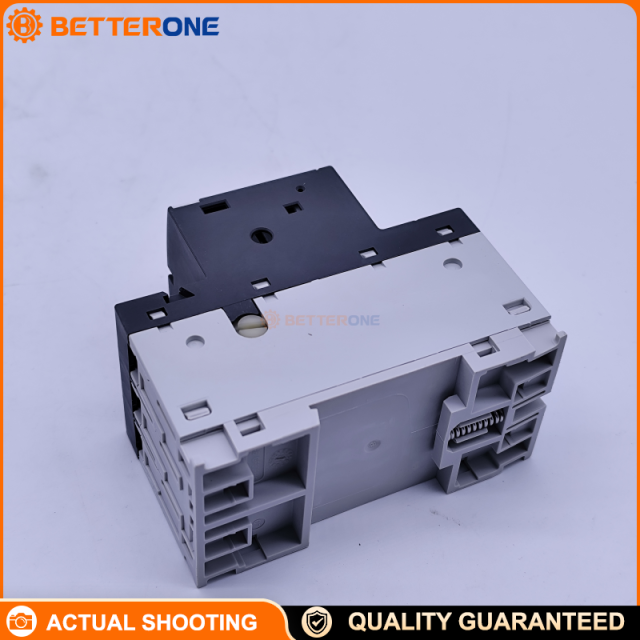 ABB MS132-6.3 Manual Motor Starter 1SAM350000R1009, 3-Pole MPCB, Adjustable 4.0–6.3A, Trip Class 10, 690VAC, Ics up to 100kA (400VAC), 45mm Width, DIN Rail, Screw Terminals