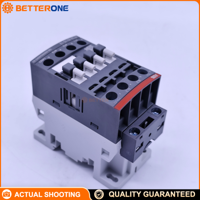ABB AF09-30-10-13 Contactor 1SBL137001R1310, 3-Pole 3NO + 1NO Aux, Coil 100–250V AC/DC, AC-3 9A, 4kW @ 400V, 690V Main Circuit, Screw Terminals