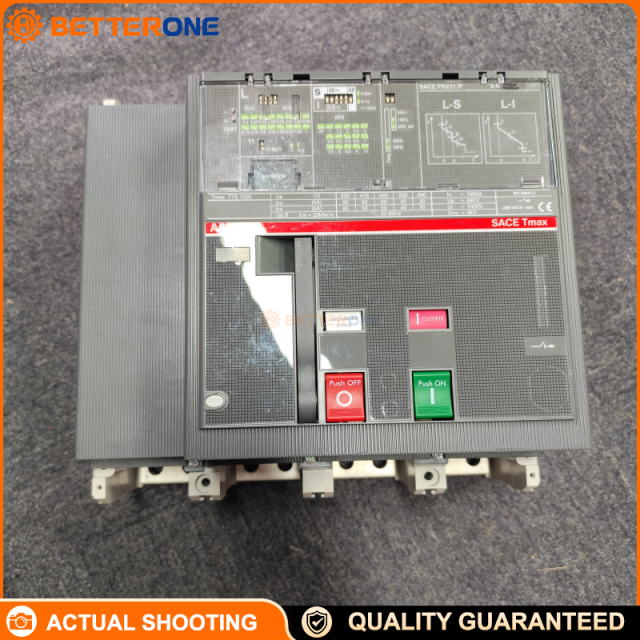 ABB Tmax T7S 1000 MCCB 1SDA062762R1, 4-Pole Fixed, Front Terminals, Stored Energy Mechanism, PR231/P-LS/I Electronic Trip, 1000A, 690VAC