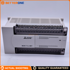 Mitsubishi FX2N-48ET-ESS/UL Digital I/O Extension Unit, AC 100–240V, 24 Digital Inputs (24VDC Sink/Source) + 24 Transistor Outputs (Source), 5–30VDC, 0.5A/Point, Removable Terminal Block (M3), MELSEC-F FX2N/FX3U