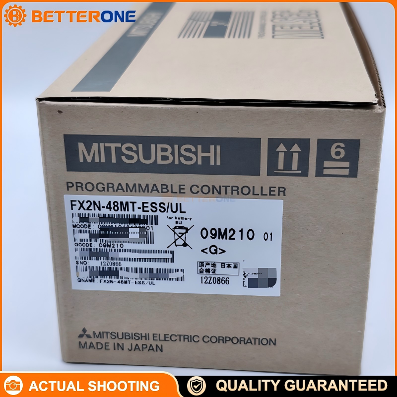 Mitsubishi Electric FX2N-48MT-ESS/UL PLC Base Unit, 24DI 24DO Transistor (Source), 100–240VAC