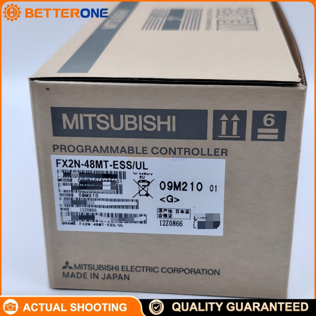 Mitsubishi Electric FX2N-48MT-ESS/UL PLC Base Unit, 24DI 24DO Transistor (Source), 100–240VAC