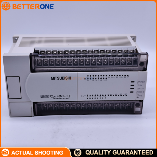Mitsubishi Electric FX2N-48MT-ESS/UL PLC Base Unit, 24DI 24DO Transistor (Source), 100–240VAC