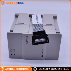 Mitsubishi FX2N-4DA Analog Output Module, 4 Channels, Voltage/Current Selectable (-10–+10V / 0–20mA / 4–20mA), 12-bit Class, 8 I/O Points for MELSEC-FX2N PLC