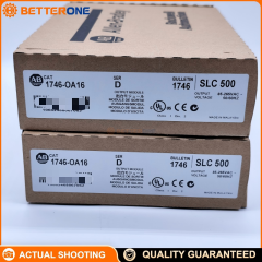 Allen-Bradley 1746-OA16 SLC 500 Digital AC Output Module 16-Point TRIAC 120/240VAC 85–265VAC 47–63Hz RTB 0.370A 5V Backplane