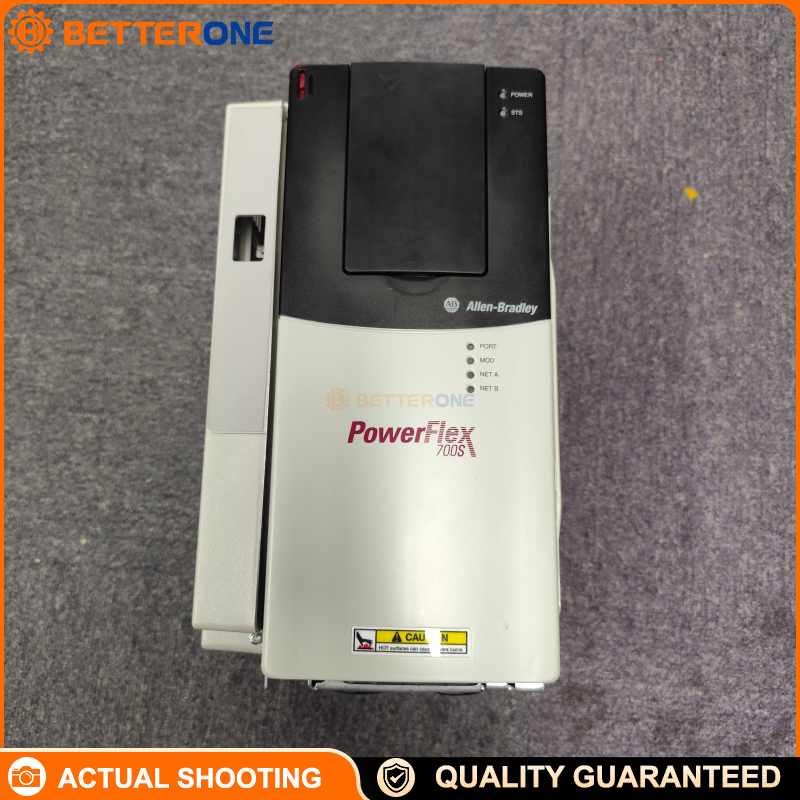 Allen-Bradley PowerFlex 700S AC Drive 20DC022A0EYNANANE, 400VAC 3-Phase, 22A, 11kW Normal Duty / 7.5kW Heavy Duty, IP20 / NEMA Type 1, Brake IGBT Installed, No Comm Module, Phase II Control
