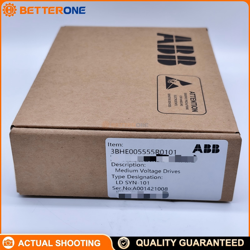 ABB 3BHE005555R0101 Sync Board, LD SYN-01 (LD SYN-101), For ACS2000 4kV Medium Voltage Drive, Printed Circuit Board Spare Part