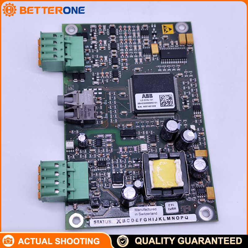 ABB 3BHE005555R0101 Sync Board, LD SYN-01 (LD SYN-101), For ACS2000 4kV Medium Voltage Drive, Printed Circuit Board Spare Part