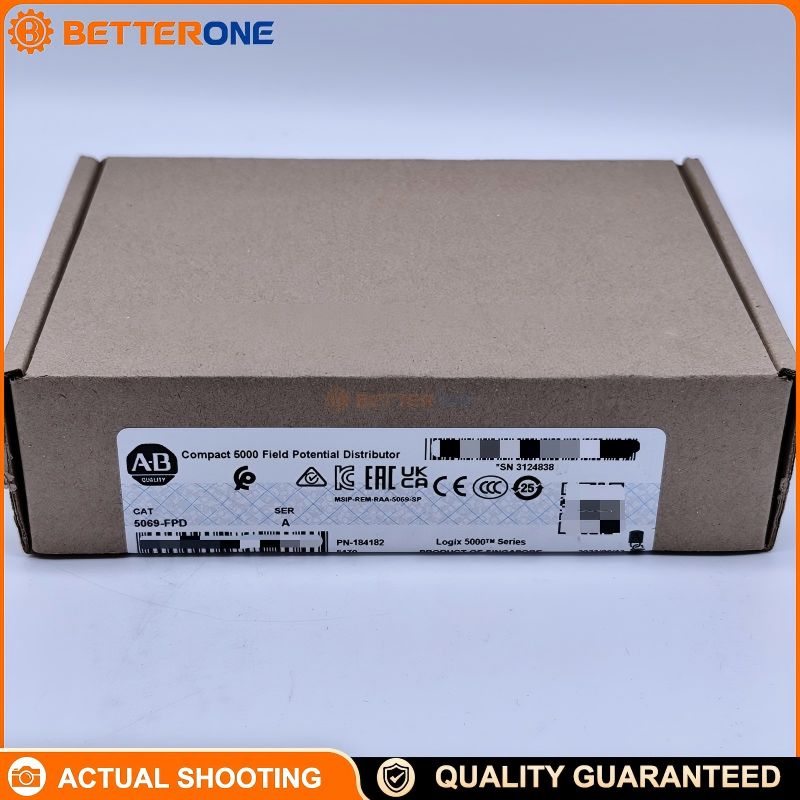 Allen-Bradley 5069-FPD Compact 5000 I/O Field Potential Distributor, New SA Power Bus Isolation, 0…32VDC / 0…240VAC, 10A Max, DIN-Rail
