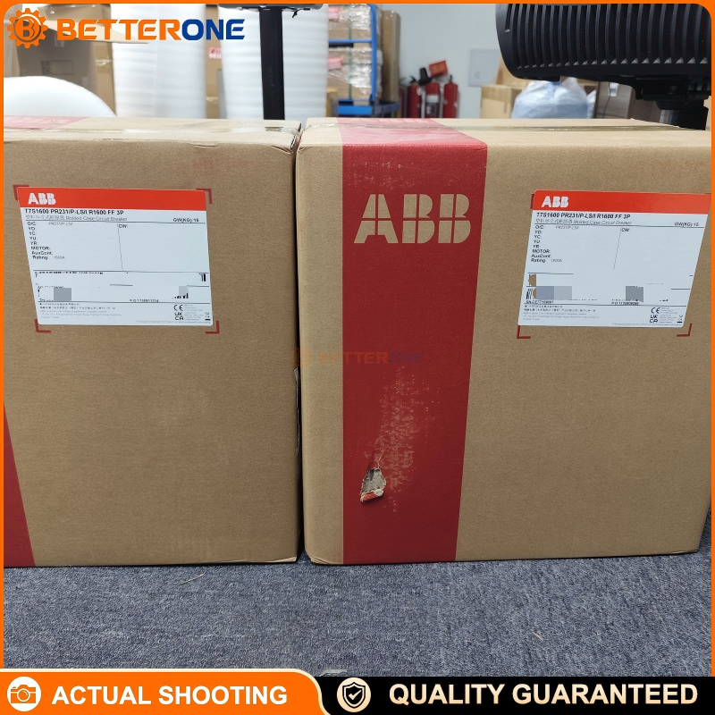 ABB Tmax T7S 1600 MCCB PR231/P-LS/I, In 1600A, Fixed, Front Terminals (FF), 3-Pole, 690VAC, Ui 1000V, Uimp 8kV