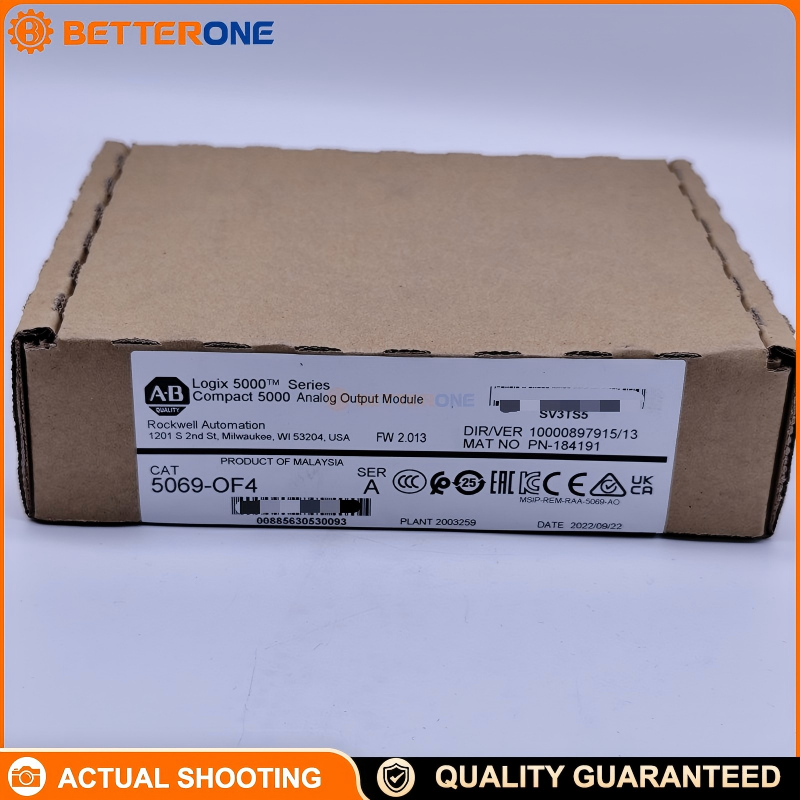 Allen-Bradley 5069-OA16 Compact 5000 I/O 16-Point 120/240VAC AC Output Module, 85–264VAC 47–63Hz, 0.5A per Channel, 4A per Module, Requires 5069-RTB18 RTB