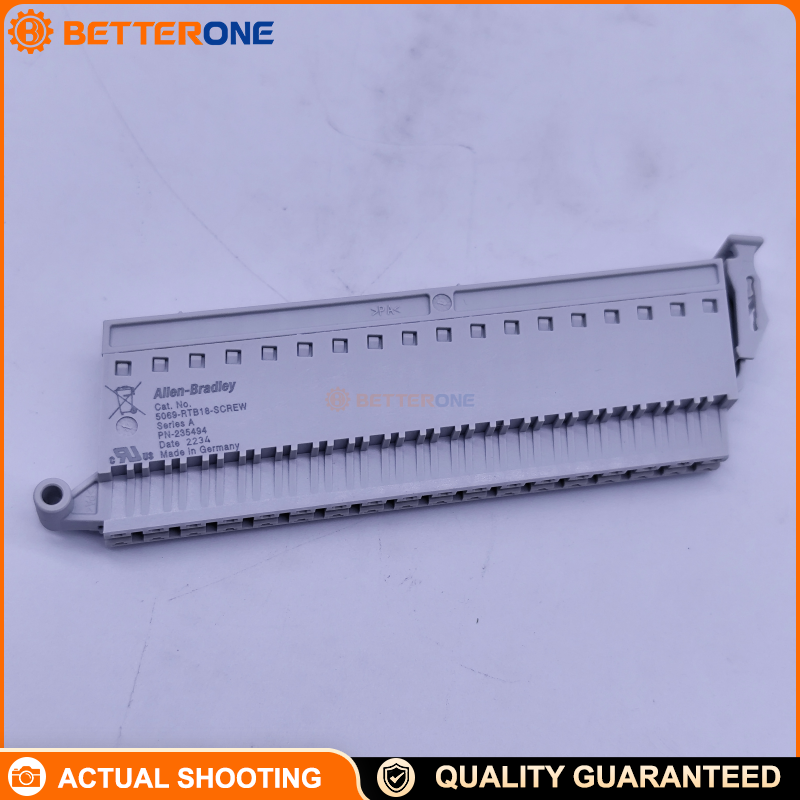 Allen-Bradley 5069-RTB18-SCREW Removable Terminal Block Kit, Compact 5000/5069 Compact I/O, 18-Pin Screw Type, 300VAC Max, 10A Max, 0.4 N·m