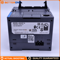 Delta AS332T-A AS Series Modular PLC CPU, 24VDC, 16DI/16DO, Ethernet + USB + RS-485×2, 128K Steps Program, 64K Words Memory, Up to 32 Expansion Modules, 6-Axis 200kHz Pulse Positioning