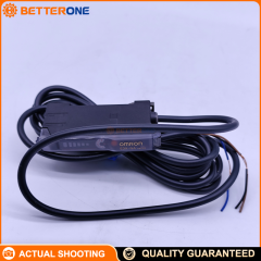 OMRON E3X-NA41 Manual Fiber Optic Amplifier Unit, PNP Open-Collector Output, 12–24VDC, 35mA Max, 50mA Load, 200µs Response, LED Bar Display, Light-ON/Dark-ON, 40ms OFF-Delay Timer, DIN-Rail