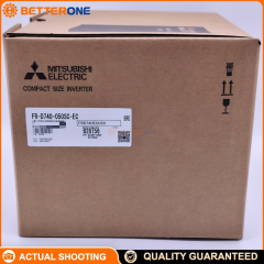 Mitsubishi Electric FR-D740-050SC-EC VFD Inverter Drive, 3-Phase 380–480VAC, 2.2kW, 5A @ 50°C, Safe Torque Off (STO), Built-in 4-Digit LED, Spring Clamp Terminals, IP20