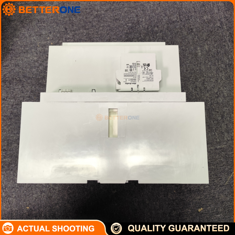 Allen-Bradley 100-E750ED11 IEC Power Contactor, 750A AC-3, 3-Pole, Electronic Coil w/ PLC Interface, 100–250VAC/DC, 1NO+1NC Aux, Bar Connections