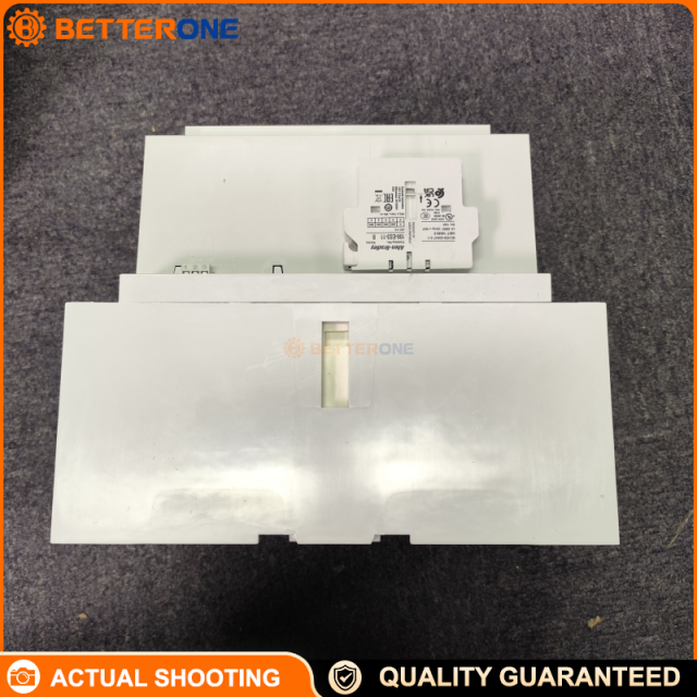 Allen-Bradley 100-E750ED11 IEC Power Contactor, 750A AC-3, 3-Pole, Electronic Coil w/ PLC Interface, 100–250VAC/DC, 1NO+1NC Aux, Bar Connections