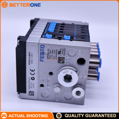 Festo 10P-10-6D-MP-R-Y-CS4M CPV10 Valve Terminal, 6-Station Manifold, MP Multipin Sub-D 25-Pin, 24VDC, Up to 10 bar, 400 L/min