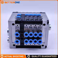 Festo 10P-10-6D-MP-R-Y-CS4M CPV10 Valve Terminal, 6-Station Manifold, MP Multipin Sub-D 25-Pin, 24VDC, Up to 10 bar, 400 L/min