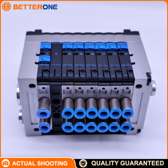 Festo 10P-10-8D-MP-R-Y-CS6M CPV10 Valve Terminal, 8 Stations, MP 25-Pin Sub-D, 24VDC
