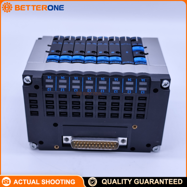 Festo 10P-10-8D-MP-R-Y-CS6M CPV10 Valve Terminal, 8 Stations, MP 25-Pin Sub-D, 24VDC