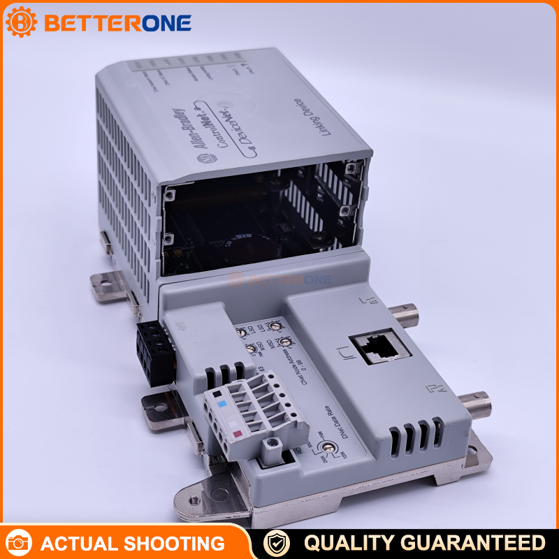 Allen-Bradley 1788-CN2DN ControlNet-to-DeviceNet Linking Device, 24VDC, Dual ControlNet (A/B) Coax RG6, DeviceNet Scanner, 0–60°C, Open-Style, DIN-Rail/Panel Mount
