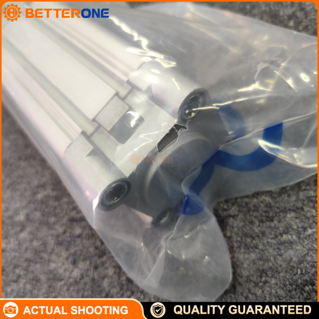 Festo DNC-50-70-PPV-A-KP ISO 15552 Standard Pneumatic Cylinder, 50mm Bore 70mm Stroke, Double-Acting, PPV Adjustable Cushioning, M16×1.5 Rod Thread, With Proximity Sensor Capability & Clamping Unit (KP)