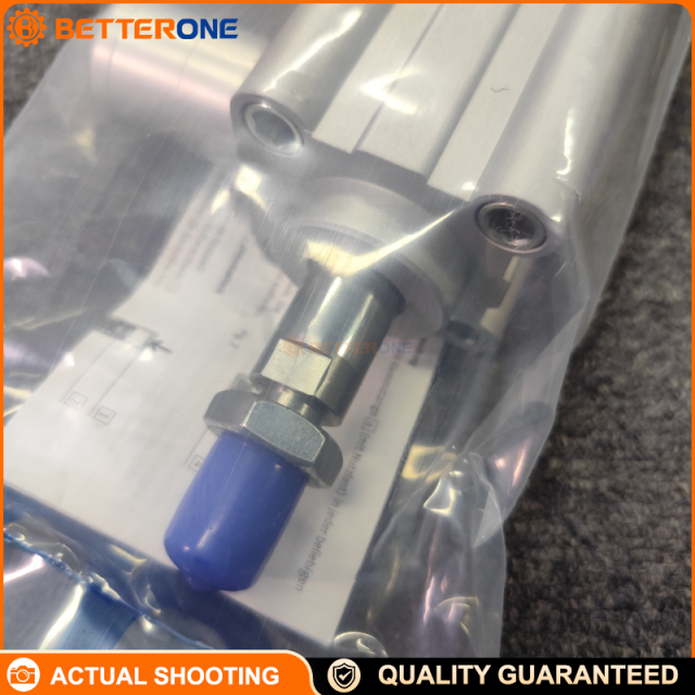 Festo DNC-50-70-PPV-A-KP ISO 15552 Standard Pneumatic Cylinder, 50mm Bore 70mm Stroke, Double-Acting, PPV Adjustable Cushioning, M16×1.5 Rod Thread, With Proximity Sensor Capability & Clamping Unit (KP)