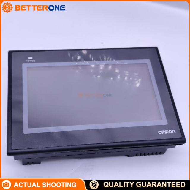 OMRON NB7W-TW00B NB Series HMI Touch Panel, 7" WVGA 800×480 TFT Color, 65K Colors, IP65 Front, 2×RS-232 + RS-422/485, 2×USB, 24VDC