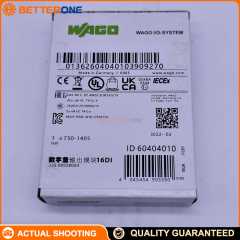 WAGO 750-1405 Ethernet TCP/IP Controller, I/O System 750, Dual Ethernet Ports 10/100 Mbps, CODESYS Programmable, DIN-Rail, Industrial PLC Controller
