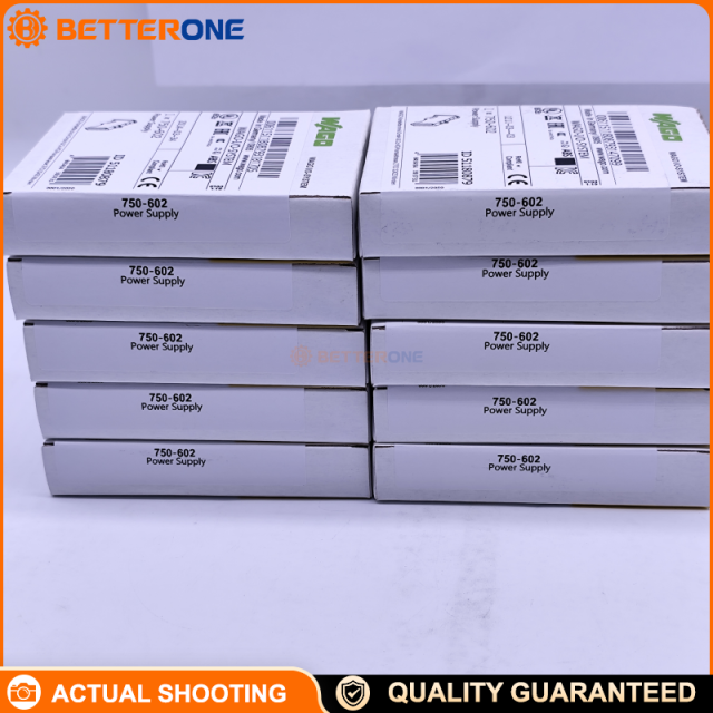 WAGO 750-602 Passive Supply Module, 24 VDC Field Power via Power Jumper Contacts, Max 10A, CAGE CLAMP®, DIN-Rail, I/O System 750/753