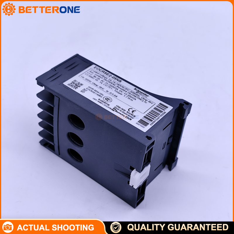 Schneider Electric EOCRSE2-05NS Electronic Overload Relay, SE2 Series, Motor Protection Relay, 0.5–5A Adjustable Current