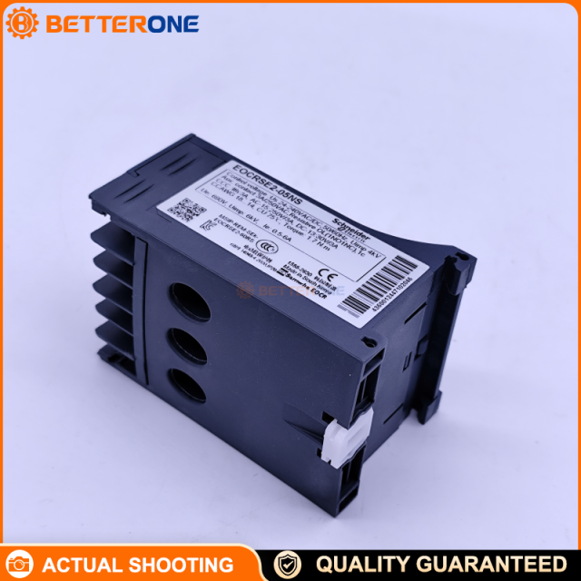 Schneider Electric EOCRSE2-05NS Electronic Overload Relay, SE2 Series, Motor Protection Relay, 0.5–5A Adjustable Current