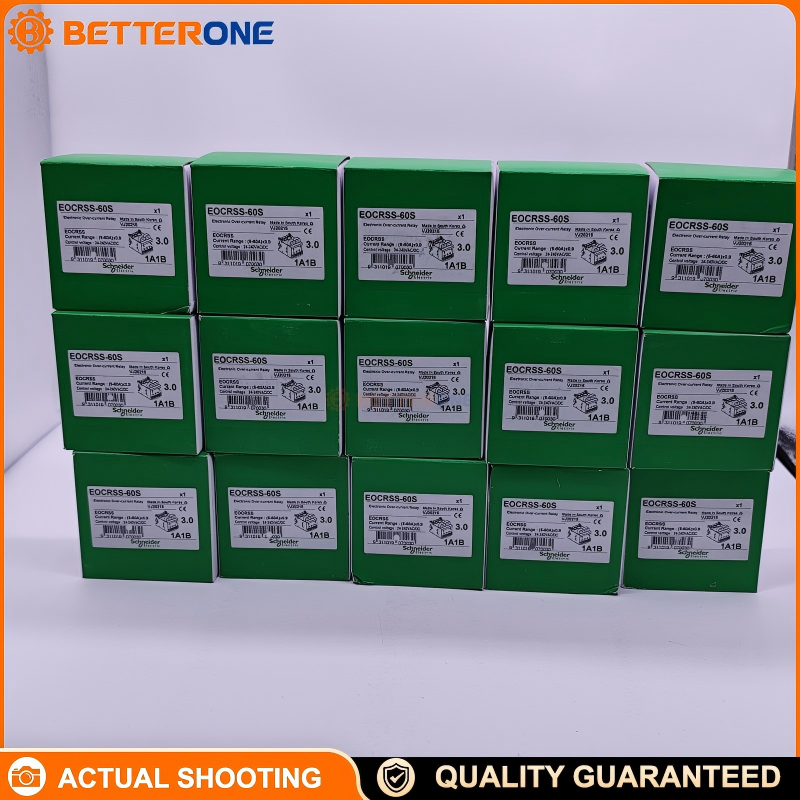 Schneider Electric EOCRSS-60S Electronic Overload Relay, EOCR SS Series, Motor Protection Relay, 6–60A Adjustable Current