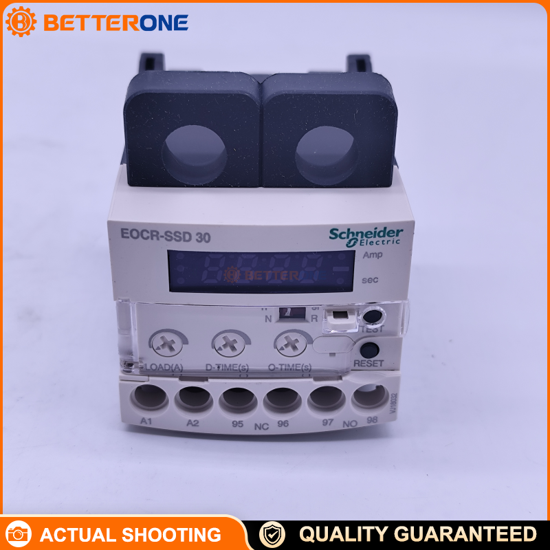 Schneider Electric EOCRSSD-30S Electronic Overload / Overcurrent Relay, EOCR SSD Series, 3–30A Motor Protection Relay