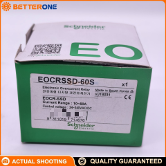 Schneider Electric EOCRSSD-60S Electronic Overcurrent / Overload Relay, EOCR SSD Series, Adjustable 10–60A, Motor Protection