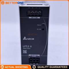 Delta Electronics DRL-24V480W1EN 24V 480W 20A DIN Rail AC-DC Power Supply, Universal Input 90–264VAC, Industrial Power Module