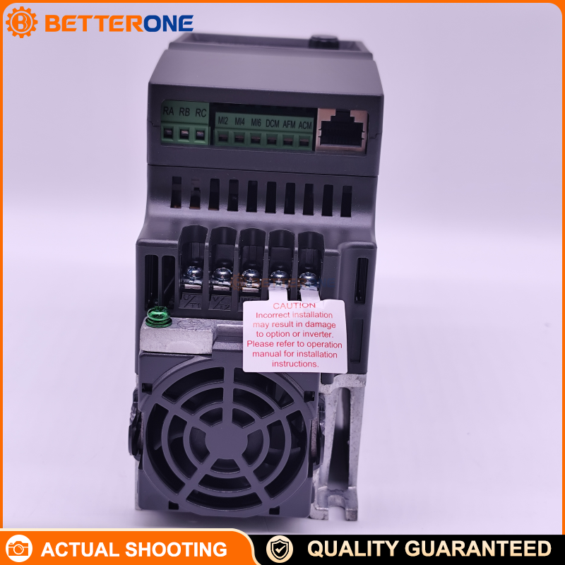 Delta VFD007EL21A VFD-EL Series AC Drive, 230V 1-Phase Input, 0.75kW (1HP), 4.2A Output, V/Hz Control, 0.1–600Hz, Built-in EMI Filter, Modbus RS-485