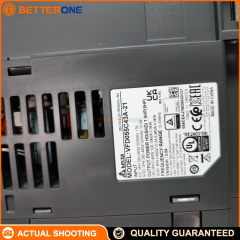 Delta VFD055C43A-21 C2000 Series Vector Control Drive, 460VAC 3-Phase Input, 5.5kW (7.5HP), 12A HD / 10.5A SHD, Built-in Braking Chopper, IP20, 0–599Hz