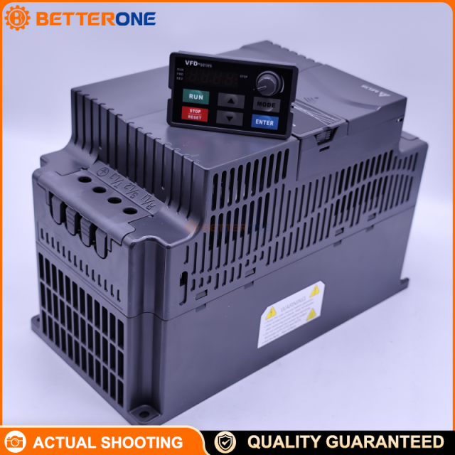 Delta VFD075C43A-21 VFD-C2000+ Vector Control Drive, 460VAC 3-Phase Input, 7.5kW (10HP), 18A HD / 12A SHD, Built-in Braking Chopper, Frame B, IP20, 0–599Hz