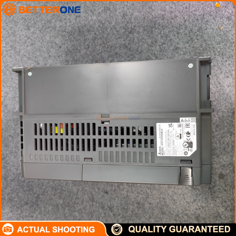 Delta VFD110CP43B-21 CP2000 Fan/Pump Drive, 380–480VAC 3-Phase Input, 11kW (15HP), Built-in Braking Chopper, Optional EMC Filter, PID Control, RS-485 Modbus, IP20