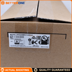 Delta VFD2A8ME21ANSAA ME300 Series AC Drive, 230VAC 1-Phase Input, 0.4kW (0.5HP), 3.2A ND / 2.8A HD, Sensorless Vector VFD with STO  （型号、系列