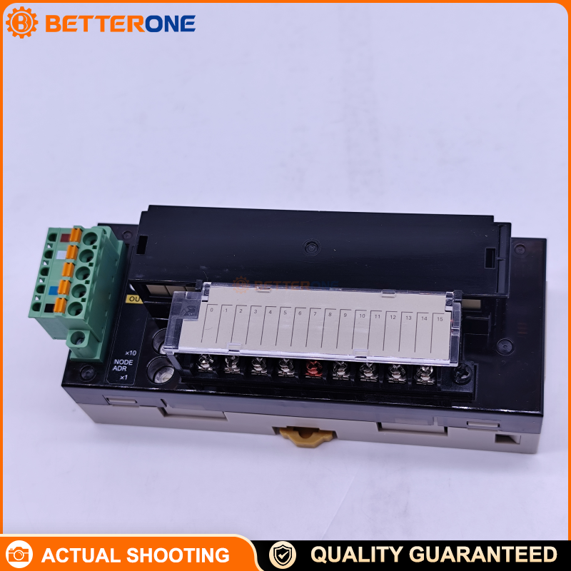 OMRON DRT2-ROS16 DeviceNet Smart Slave Relay Output Terminal, 16-Point DO, 3A/Point, 250VAC/125VDC, 8 Outputs/Common (10A/Common), Screw Terminals (M3), DIN Rail Remote I/O, One-Step Relay Replacement for Maintenance