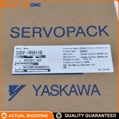 Yaskawa SGDV-1R6A11B Sigma-5 (Σ-V) SERVOPACK Servo Drive, MECHATROLINK-II, 200V Class, 200W, Output 1.6A 3-Phase 0–230V 0–400Hz, Input 200–230VAC (1Φ/3Φ), Industrial Servo Amplifier