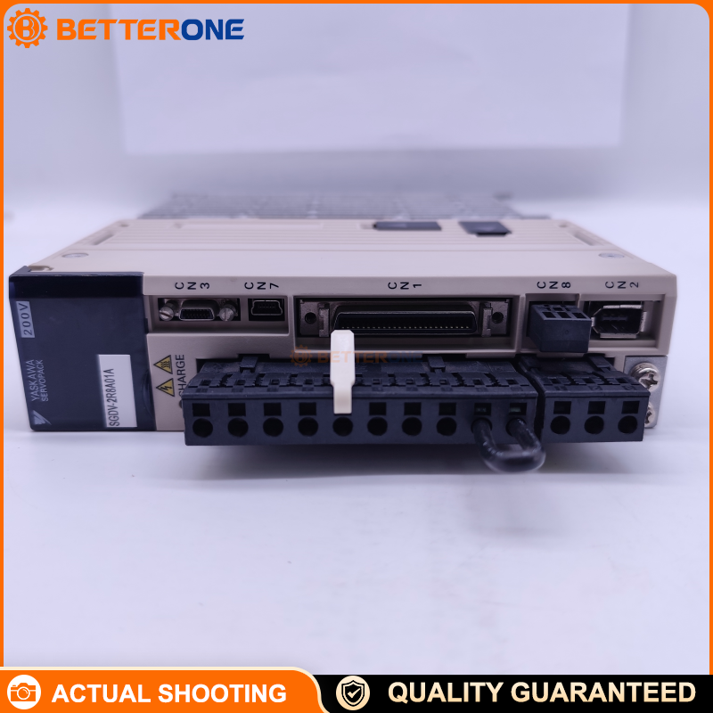 Yaskawa SGDV-2R8A01A Sigma-5 (Σ-V) SERVOPACK Servo Drive, 200V Class 3-Phase 200–230VAC, 0.4kW 400W, 2.8A Continuous Output, Analog Voltage / Pulse Train Interface, Industrial Servo Amplifier